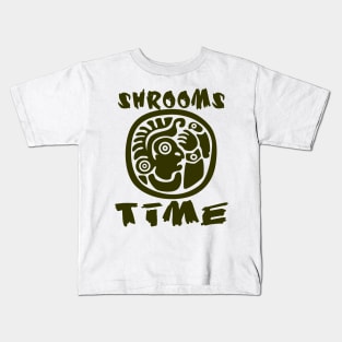 Shrooms Time Pilze Zeit Indianer Geschenk Shirt 1 Kids T-Shirt
